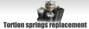 Broken spring replacement